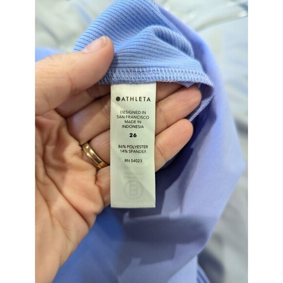 Athleta Brooklyn Ankle Pant Plus Size 26 Blue Periwinkle - Picture 12 of 16
